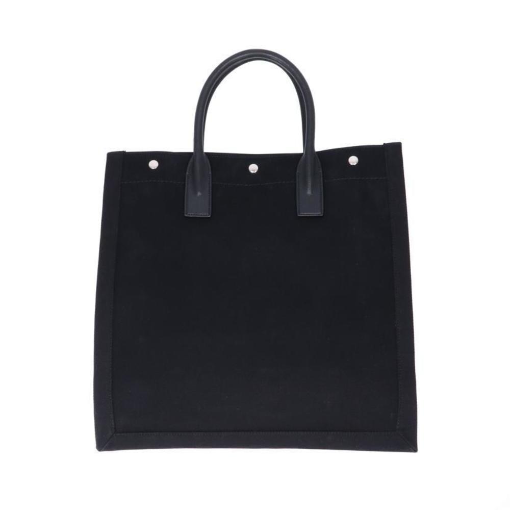 Saint Laurent Canvas Logo Gauch Rive Tan Bag Hand